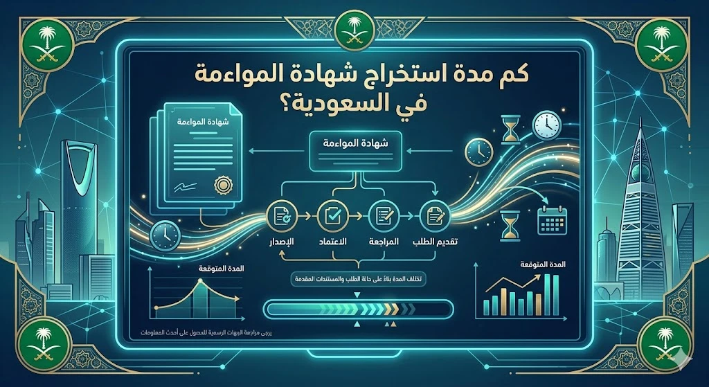 كم مدة استخراج شهادة المواءمة في السعودية