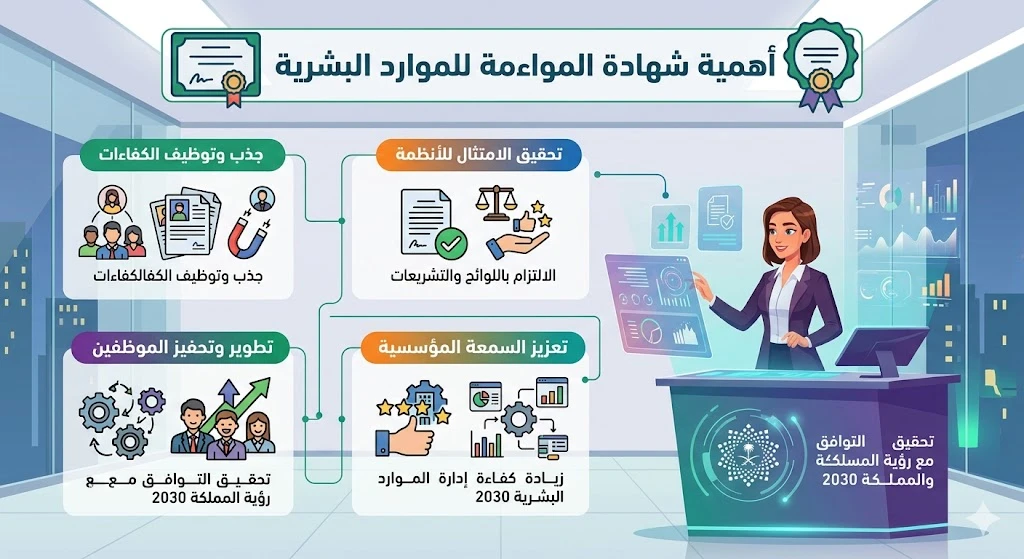 أهمية شهادة المواءمة للموارد البشرية