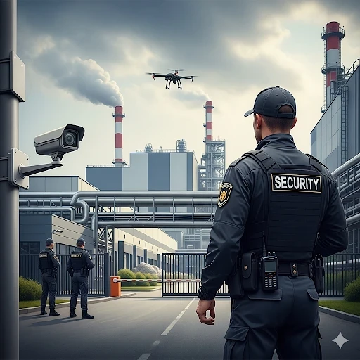 Services de sécurité industrielle en Arabie saoudite