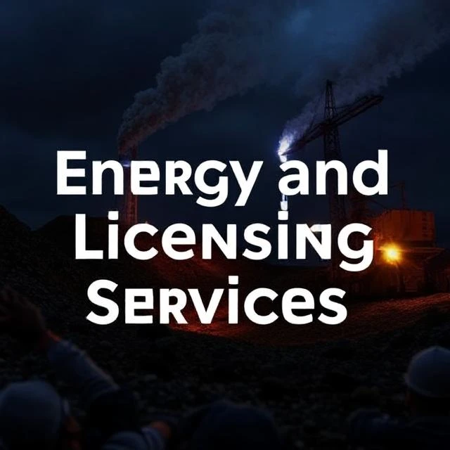 خدمات تراخيص الطاقة والتعدين