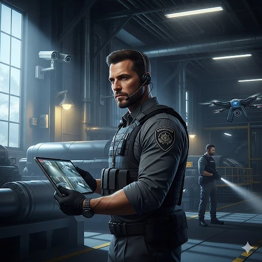 Preparing industrial security files