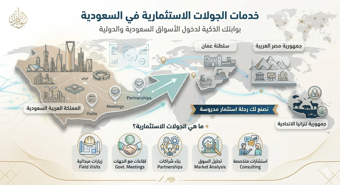 خدمات الجولات الاستثمارية في السعودية